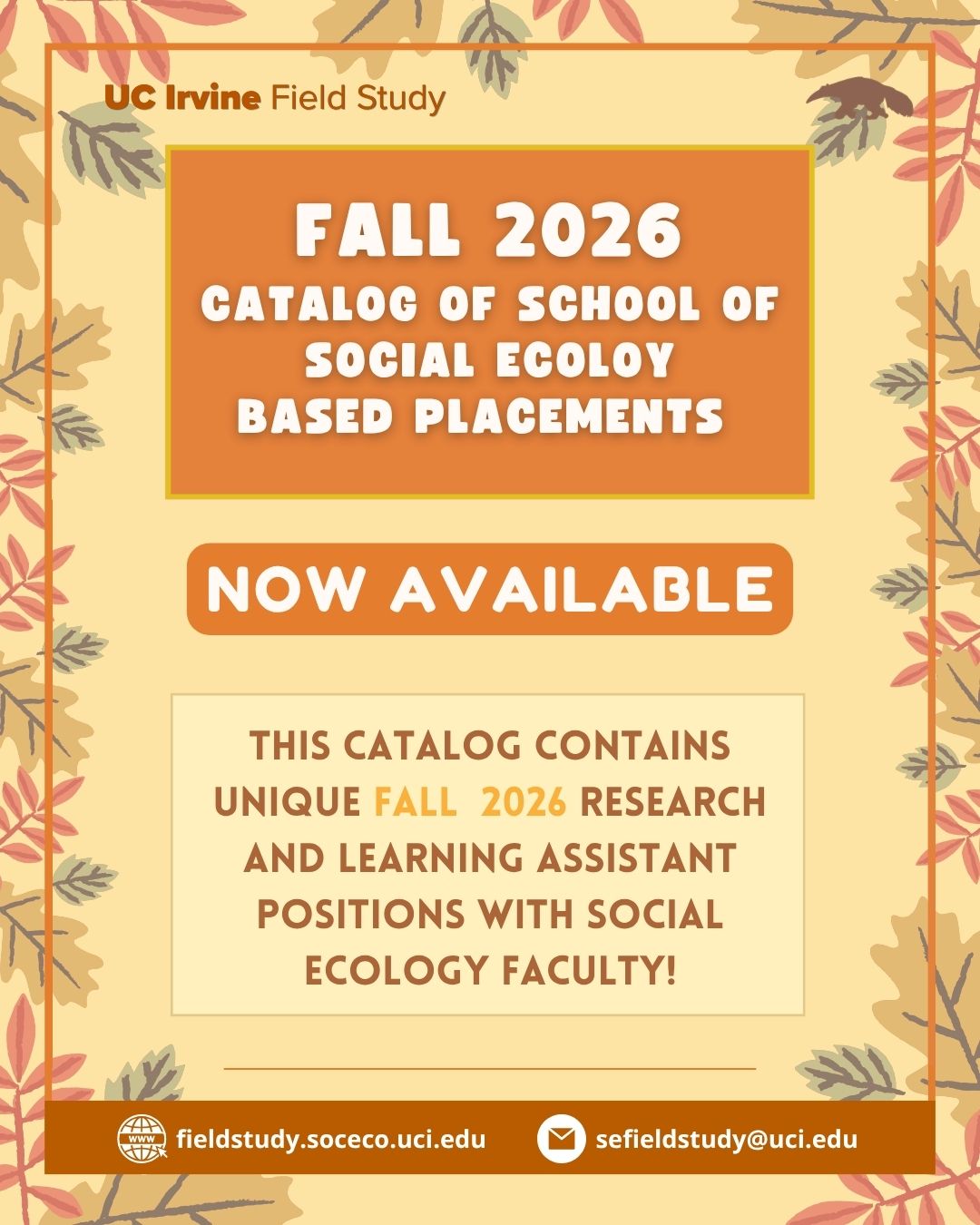 F26 SE CATALOG