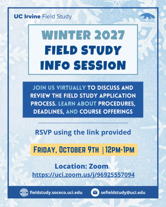 W27 Field Study Info Session